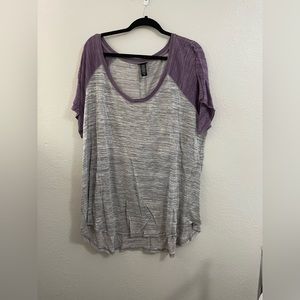 TORRID KNIT BASEBALL TEE